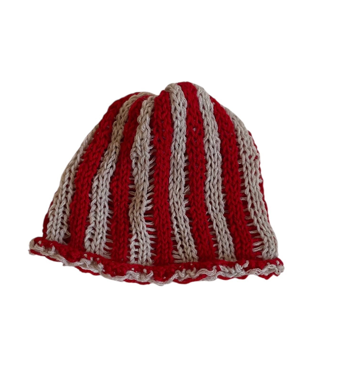 Striped beanie