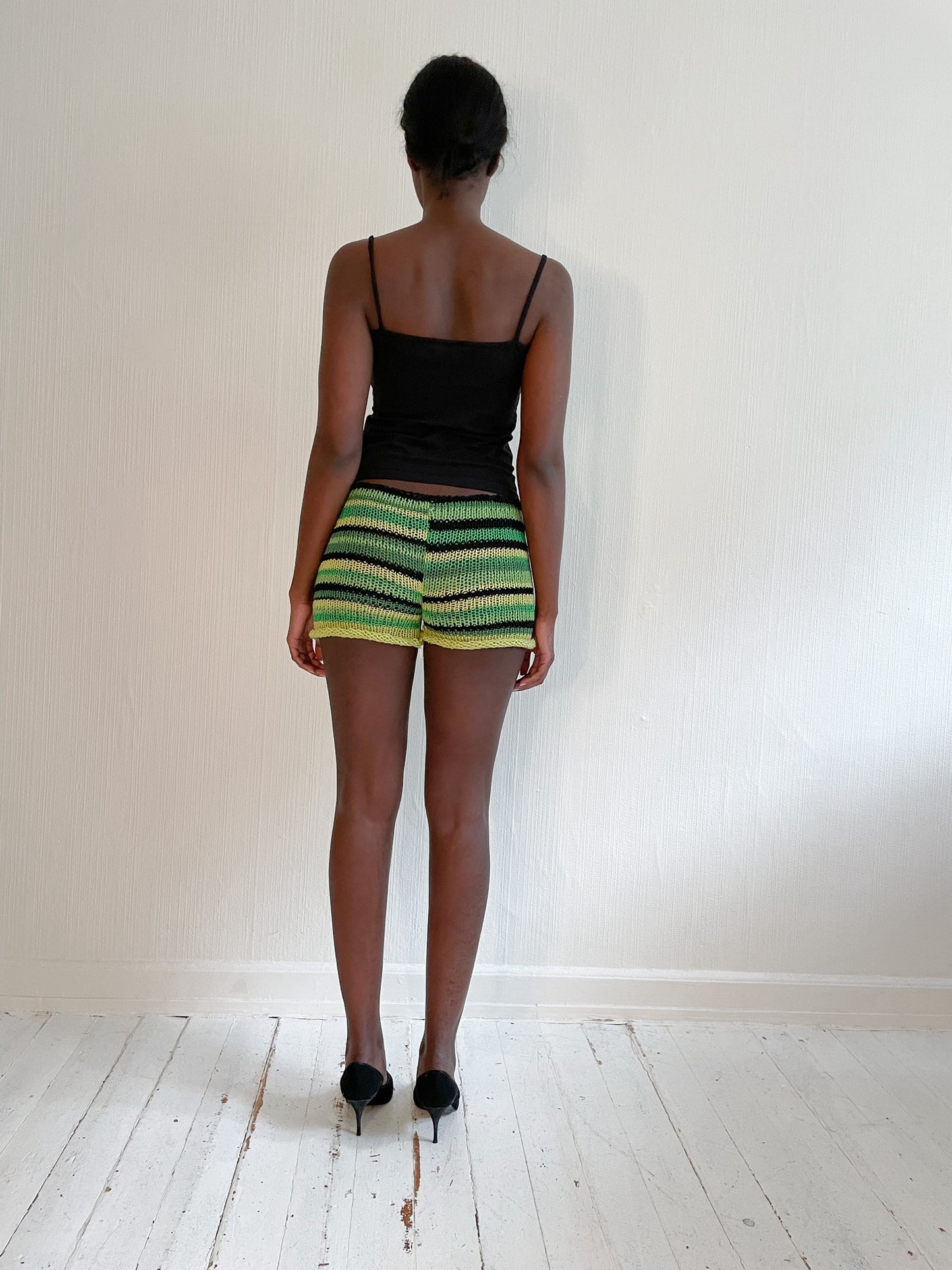 Striped knitted Shorts