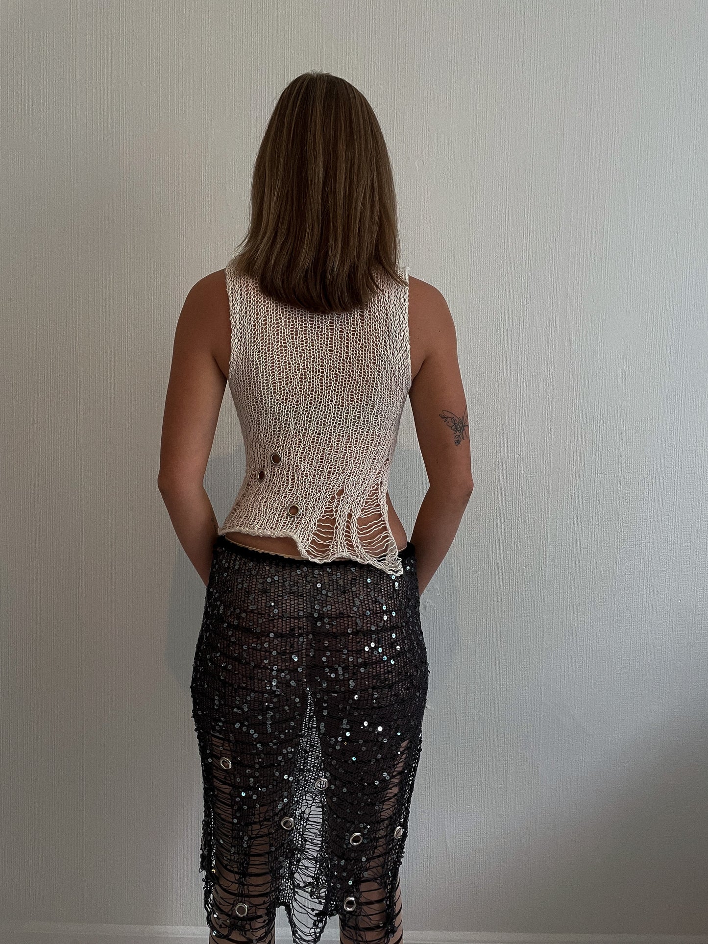 Sequin skirt