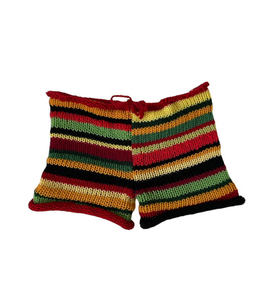 Striped knitted Shorts