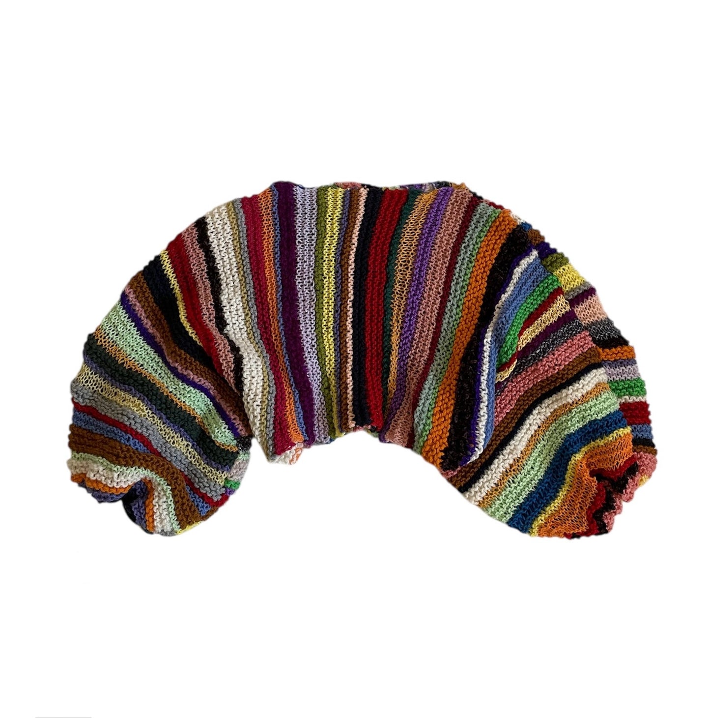 Sample - striped balloon sweater